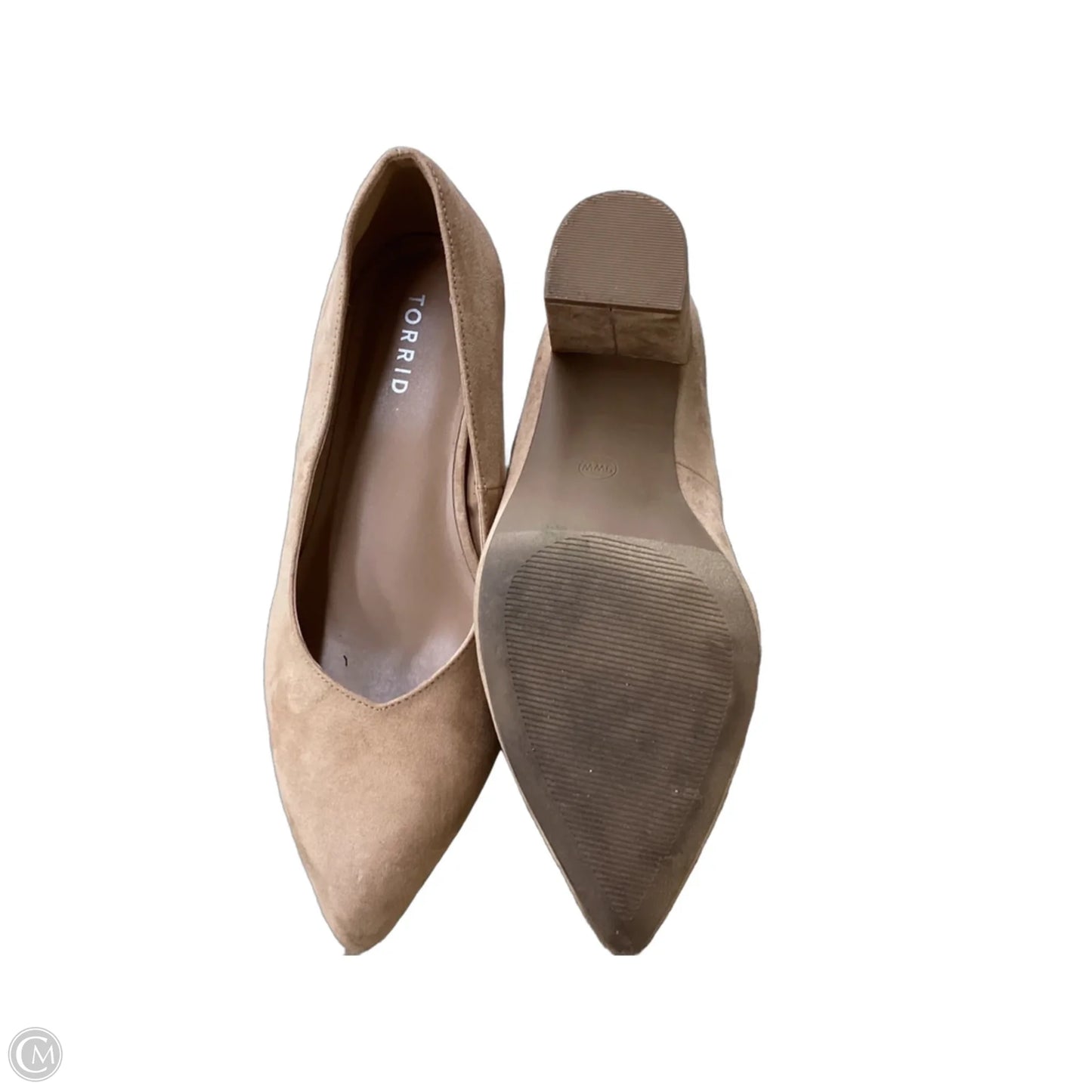 Shoes Heels Block By Torrid In Tan, Size: 9