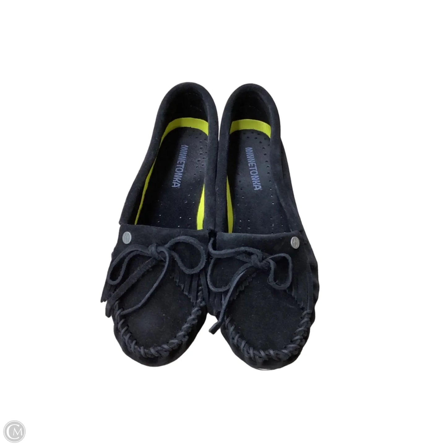 Shoes Flats By Minnetonka In Black, Size: 8
