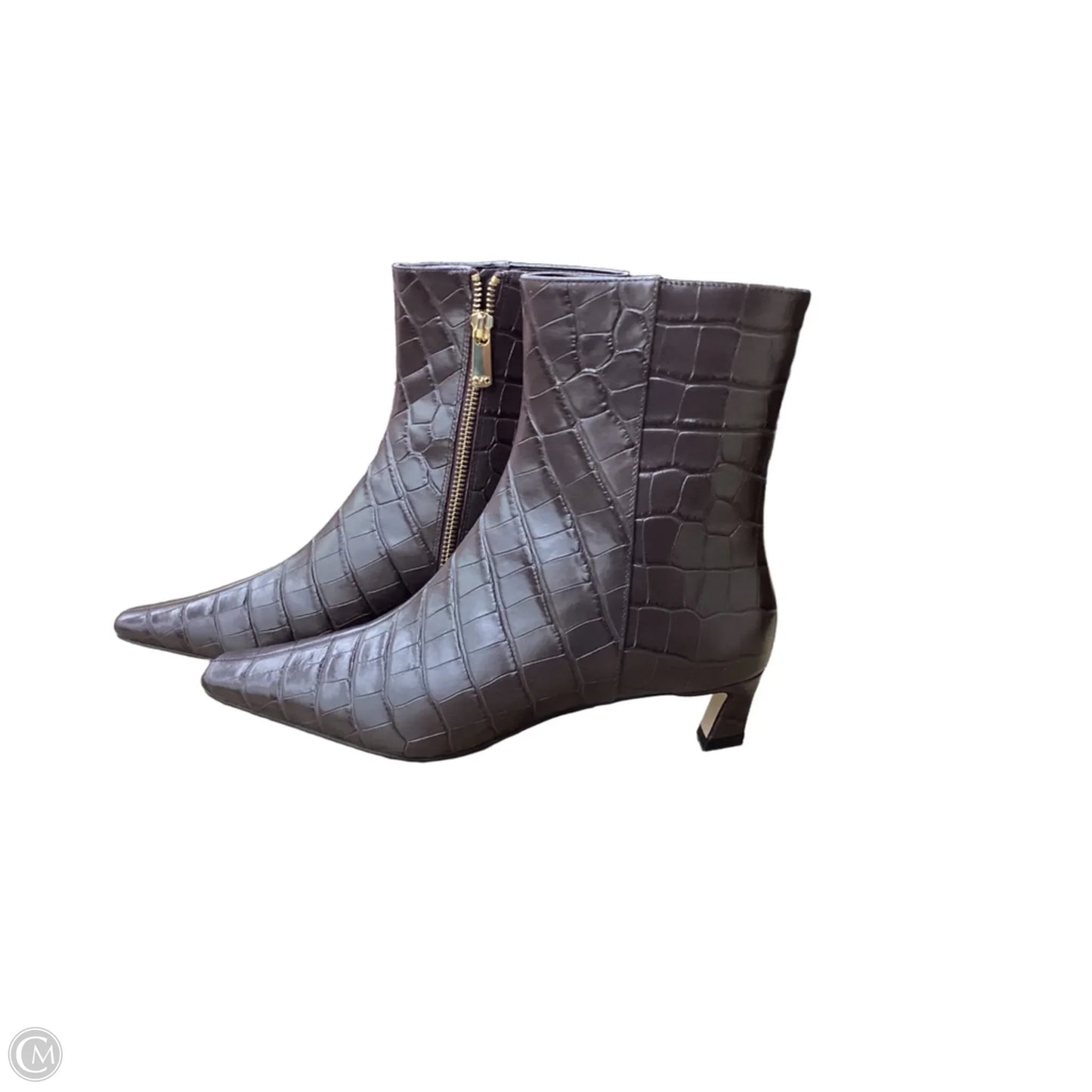 Boots Mid-calf Heels By Michael By Michael Kors In Brown, Size: 8
