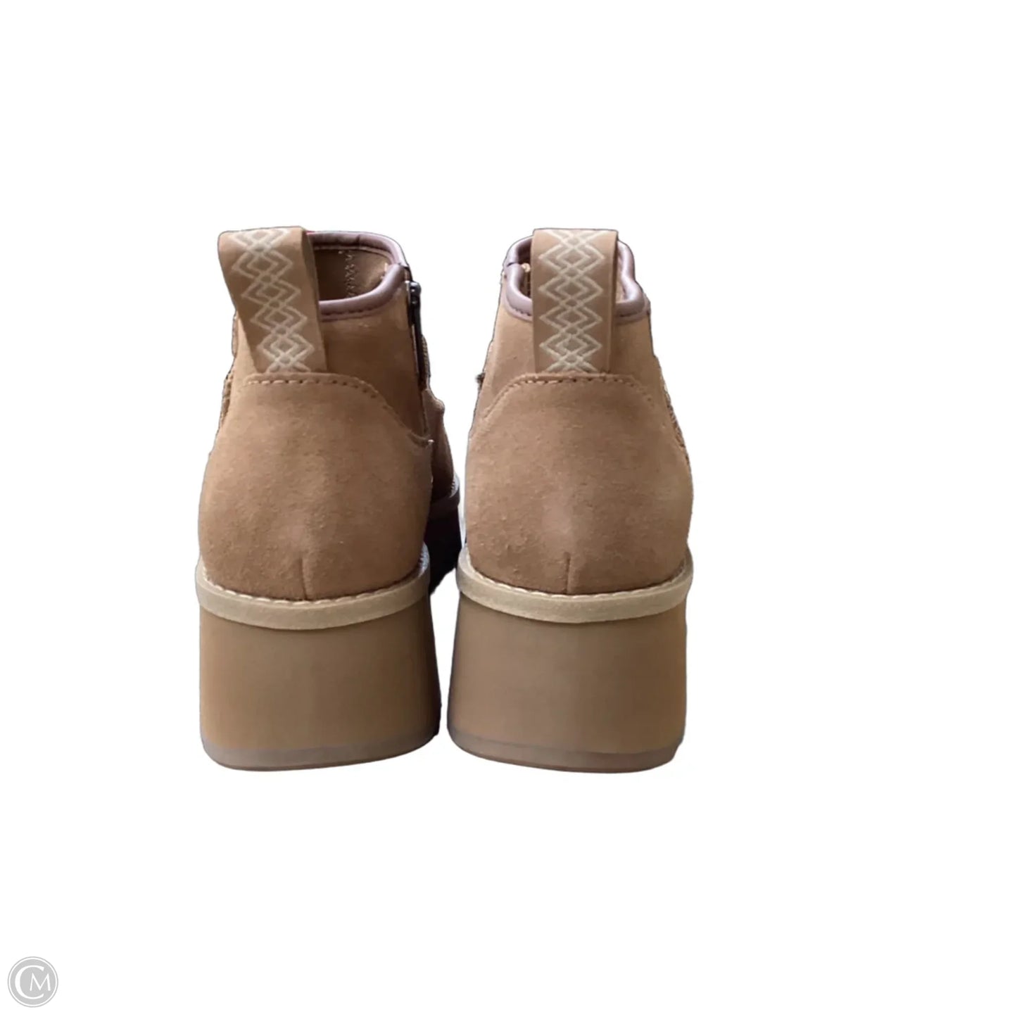 Boots Designer By Ugg In Brown, Size: 8.5