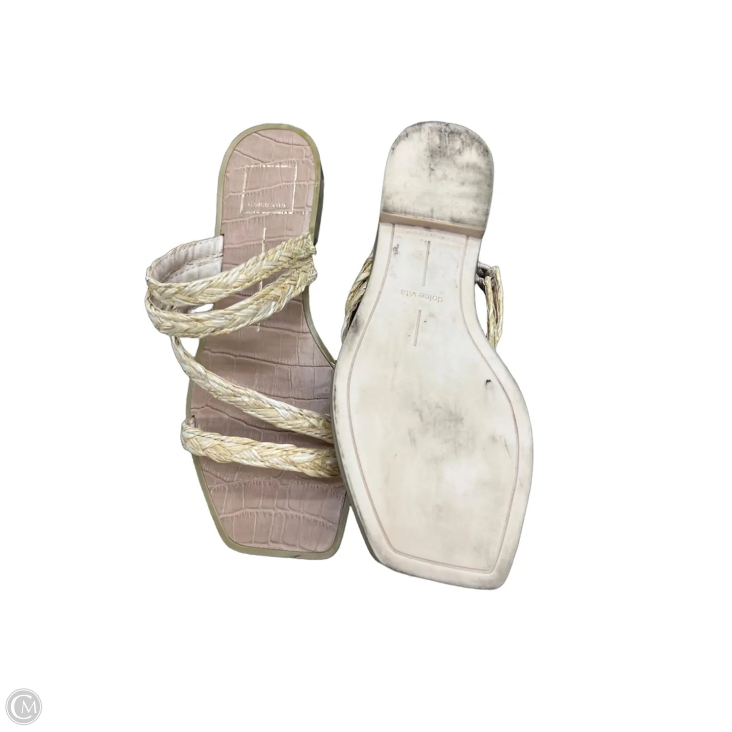 Sandals Flats By Dolce Vita In Tan, Size: 6.5