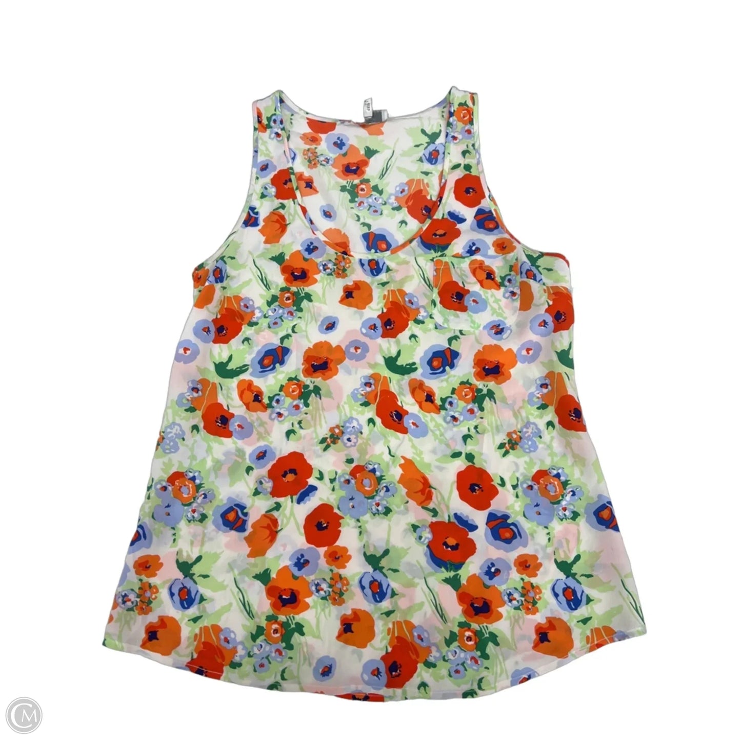 Blouse Sleeveless By Joie In Floral Print, Size: Xs