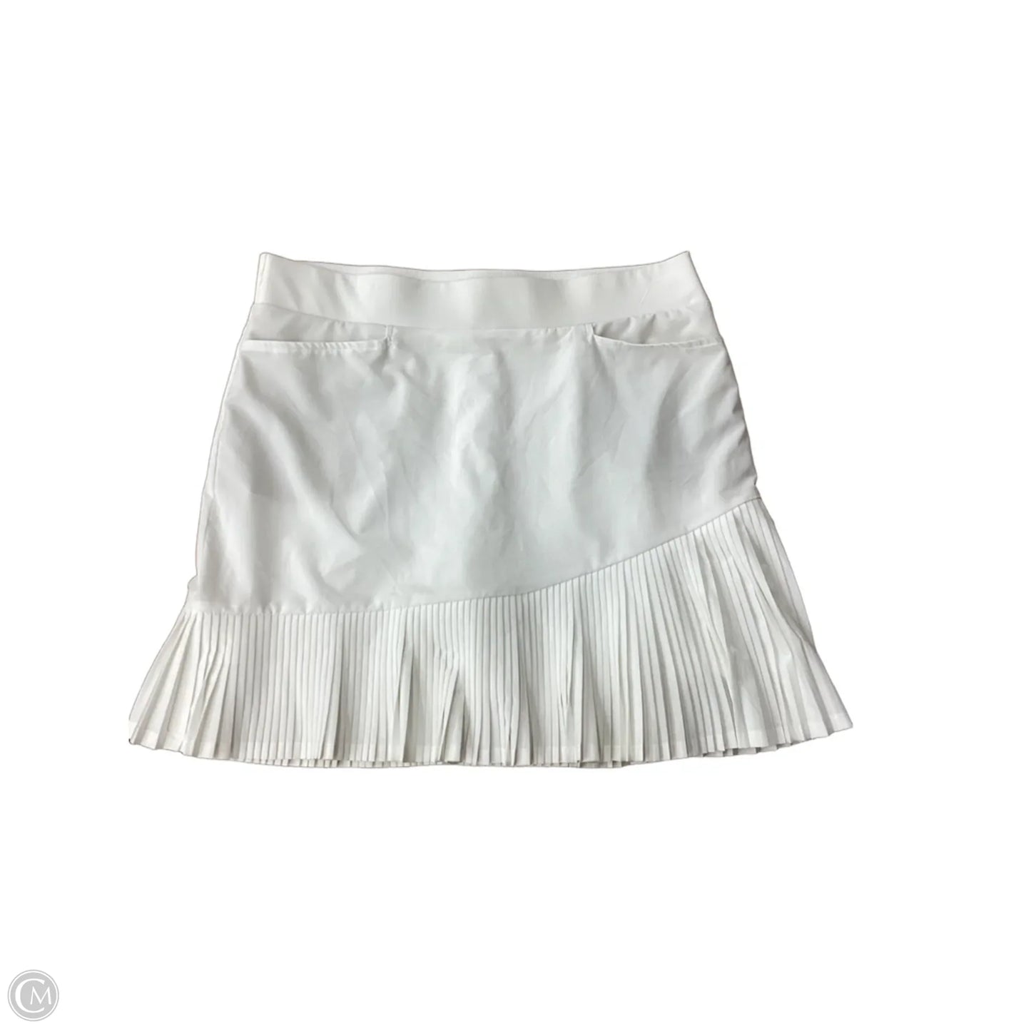Skort By Clothes Mentor In White, Size: 10