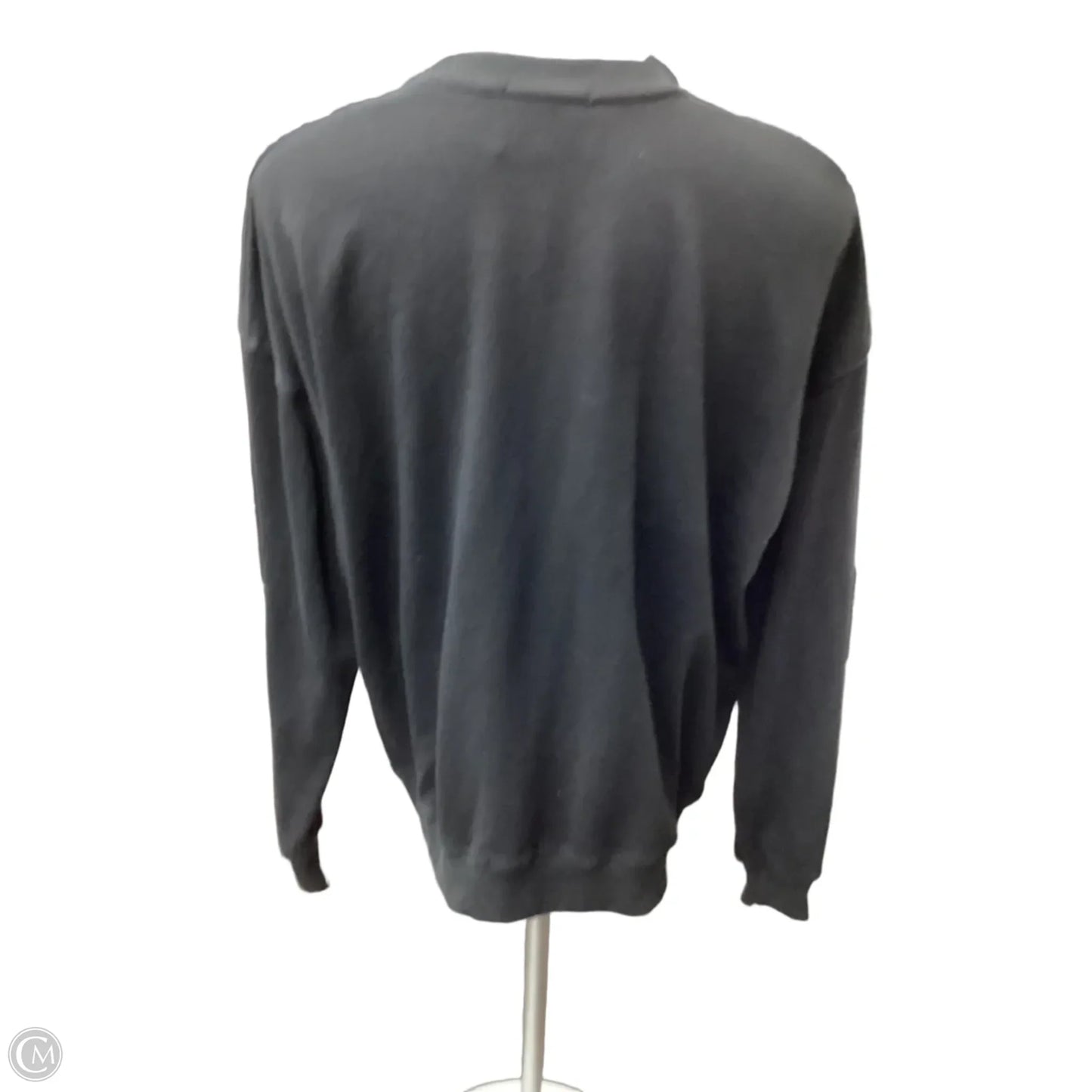Top Long Sleeve By Clothes Mentor In Black, Size: M