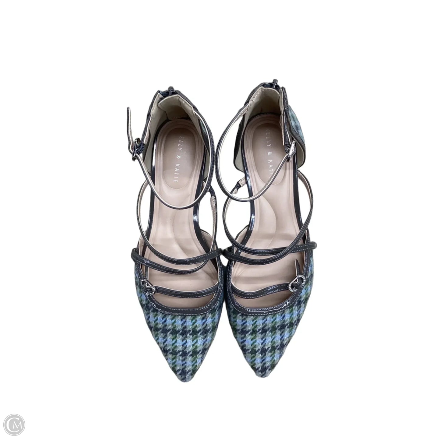 Shoes Flats By Kelly And Katie In Plaid Pattern, Size: 7.5