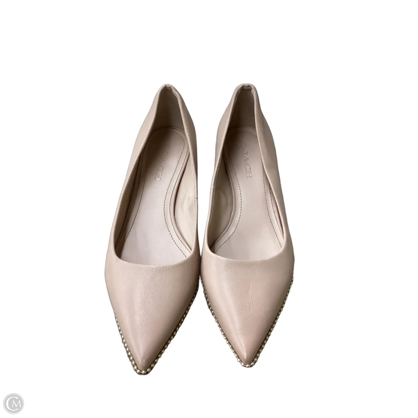 Shoes Designer By Coach In Beige, Size: 9