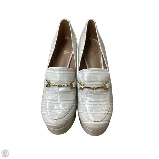 Shoes Heels Block By Sam Edelman In Ivory, Size: 6.5