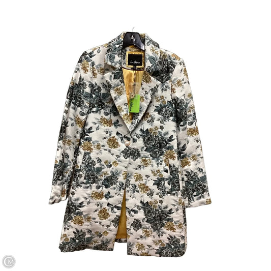 Blazer By Sam Edelman In Green & Yellow, Size: S