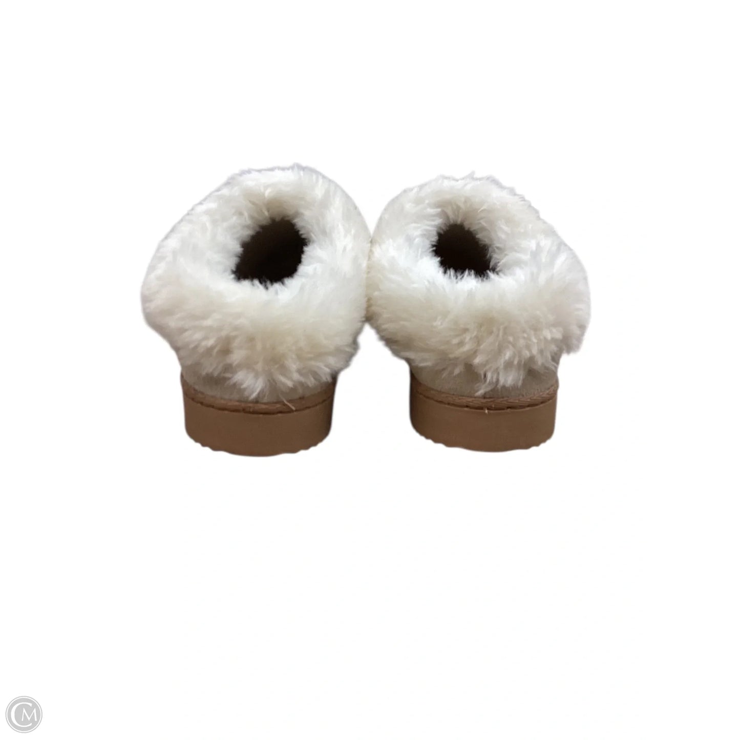 Slippers By Clothes Mentor In Beige, Size: 6