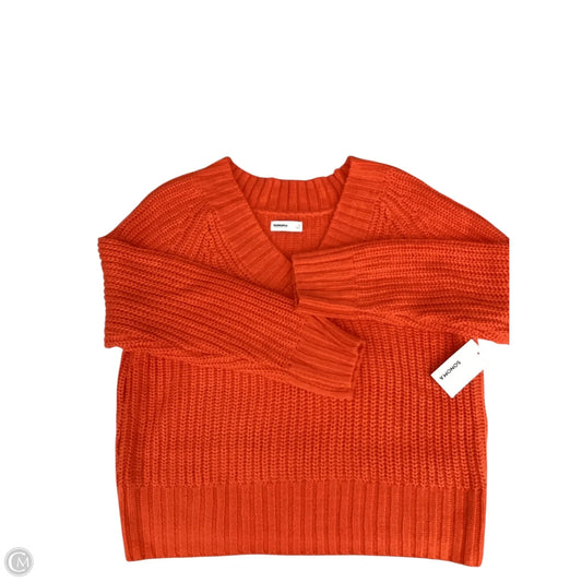 Sweater By Sonoma In Orange, Size: M