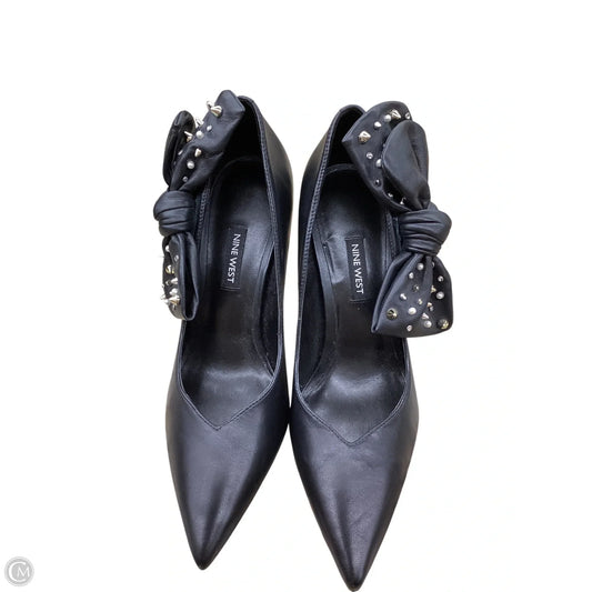 Shoes Heels Stiletto By Nine West In Black, Size: 8