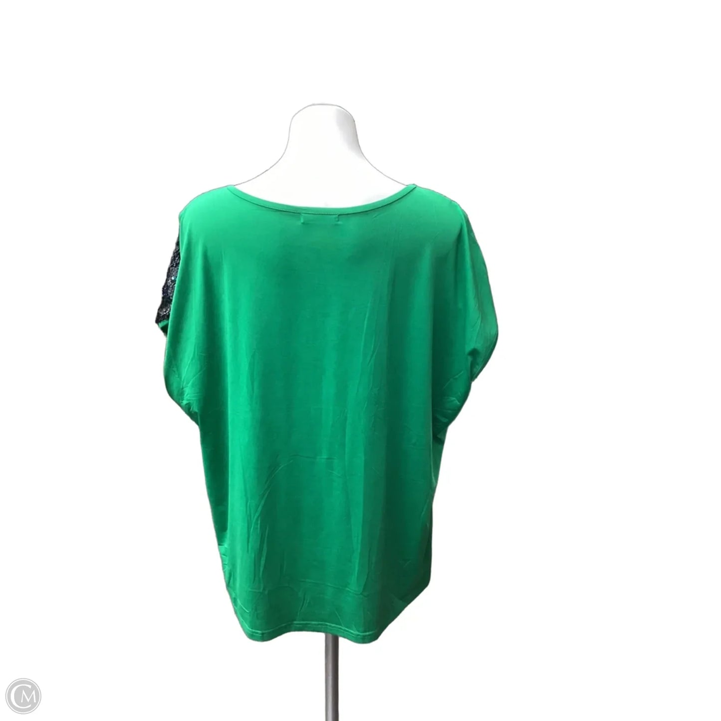 Blouse Sleeveless By Clothes Mentor In Green, Size: 22