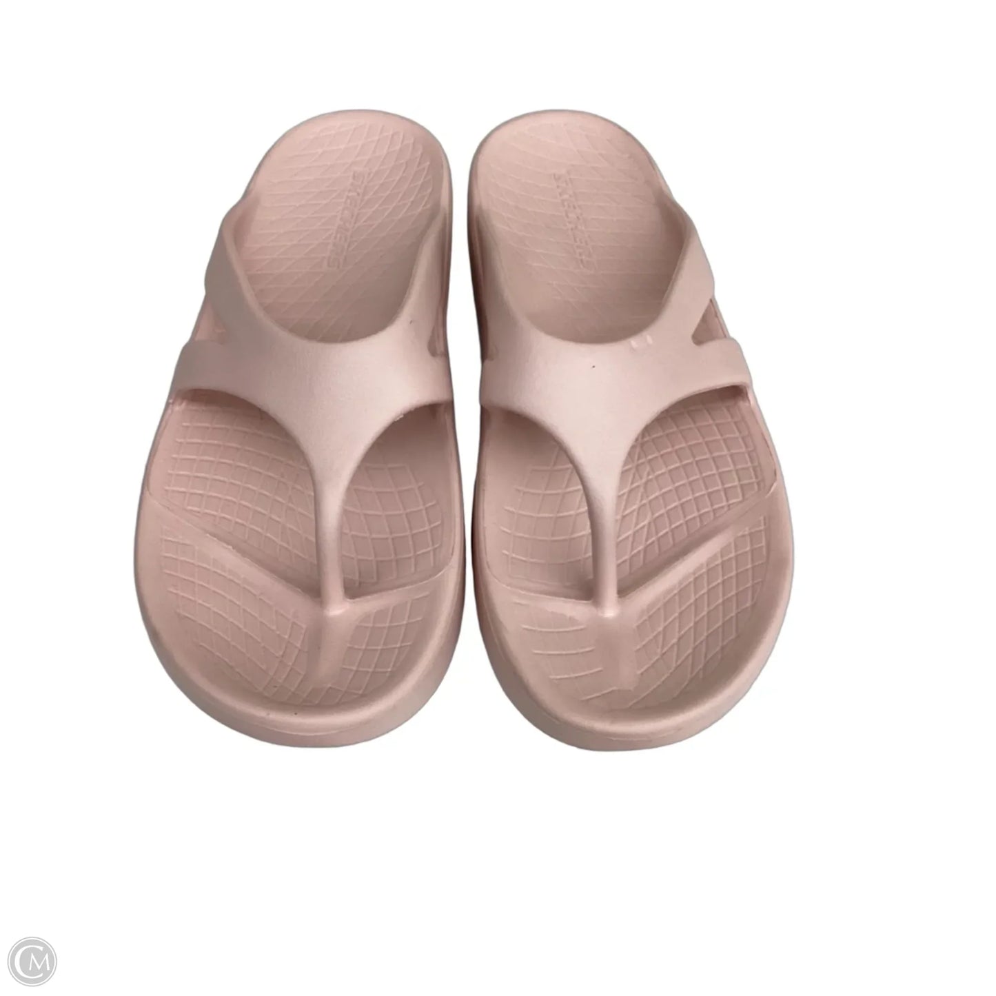 Sandals Flats By Skechers In Pink, Size: 10
