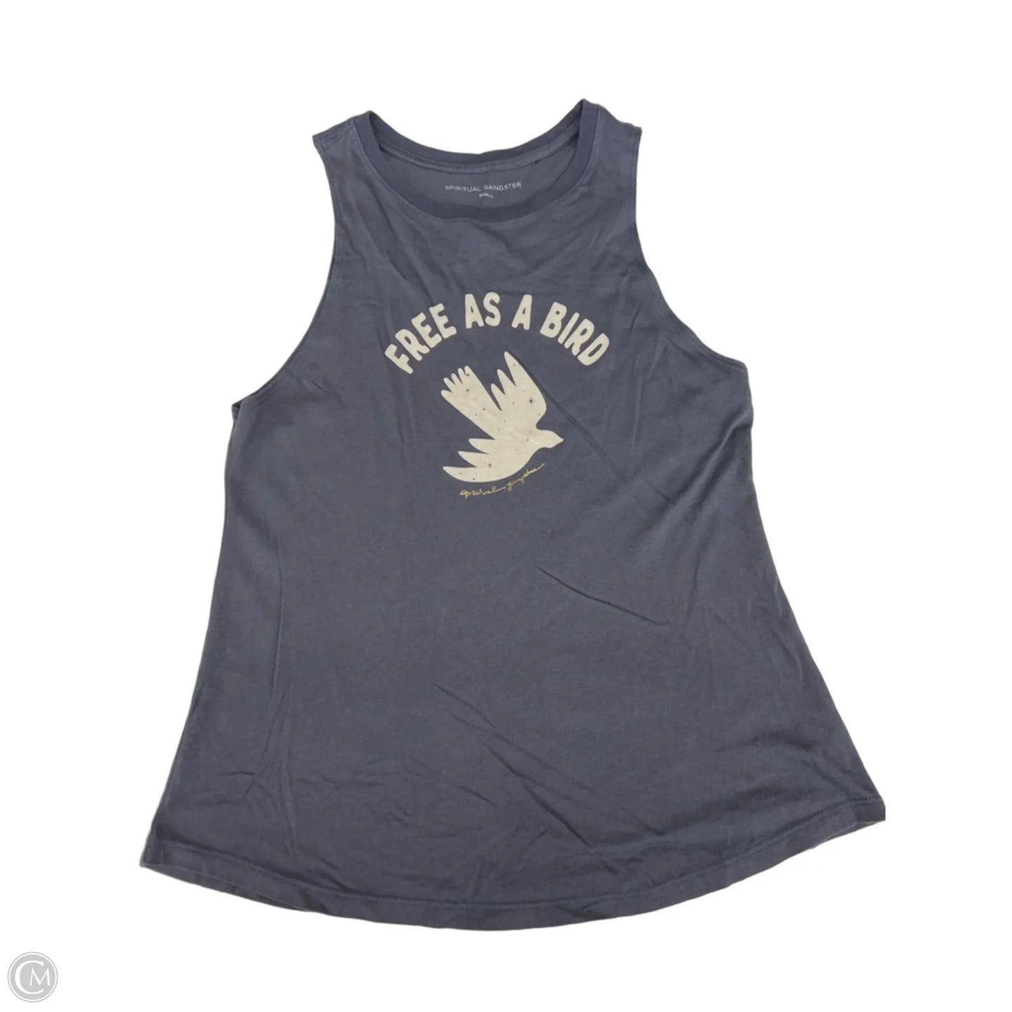 Top Sleeveless By Spiritual Gangster In Blue, Size: S