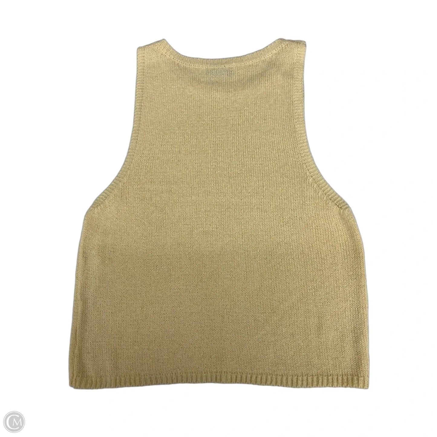 Top Sleeveless By Sadie & Sage In Yellow, Size: S