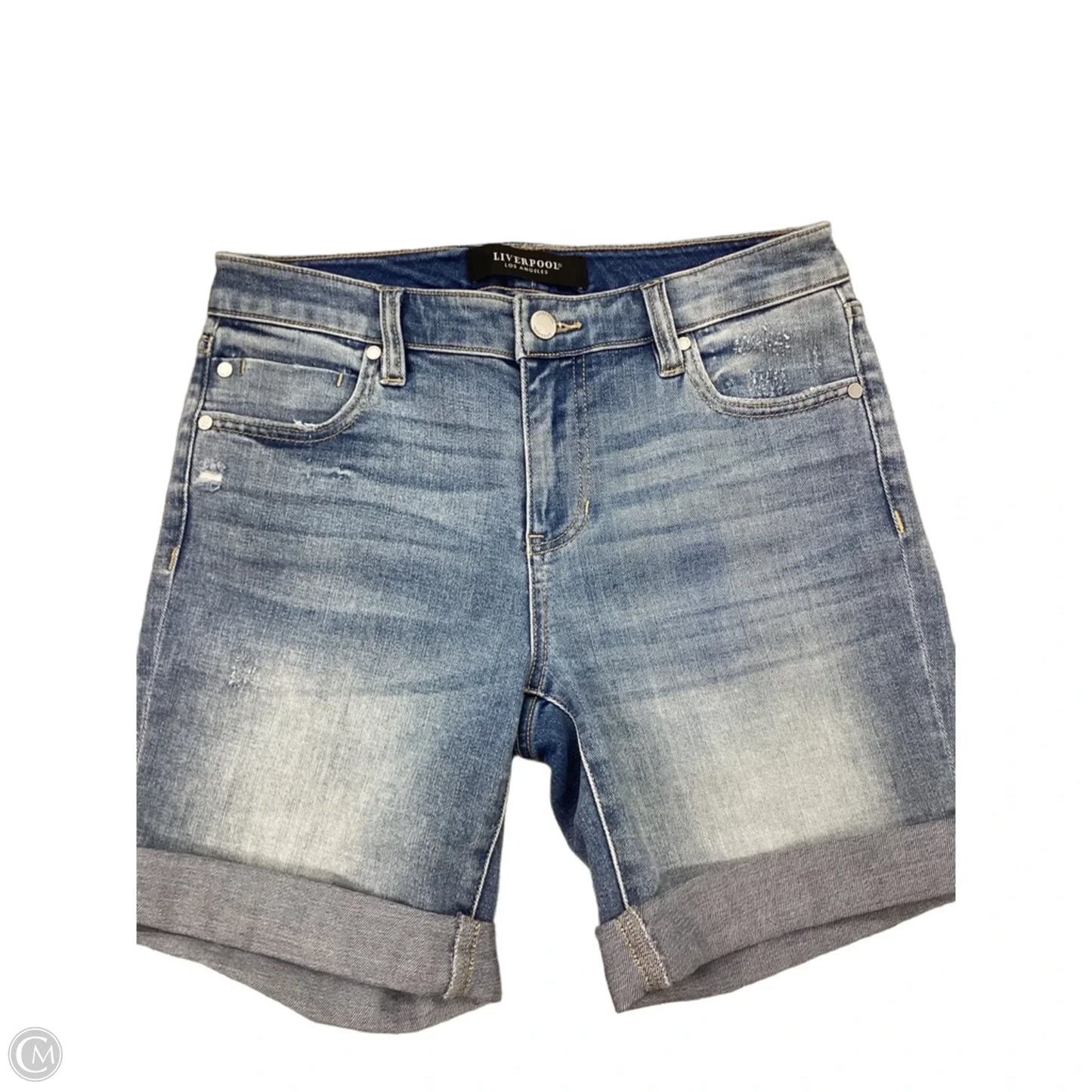 Shorts By Liverpool In Blue Denim, Size: 2