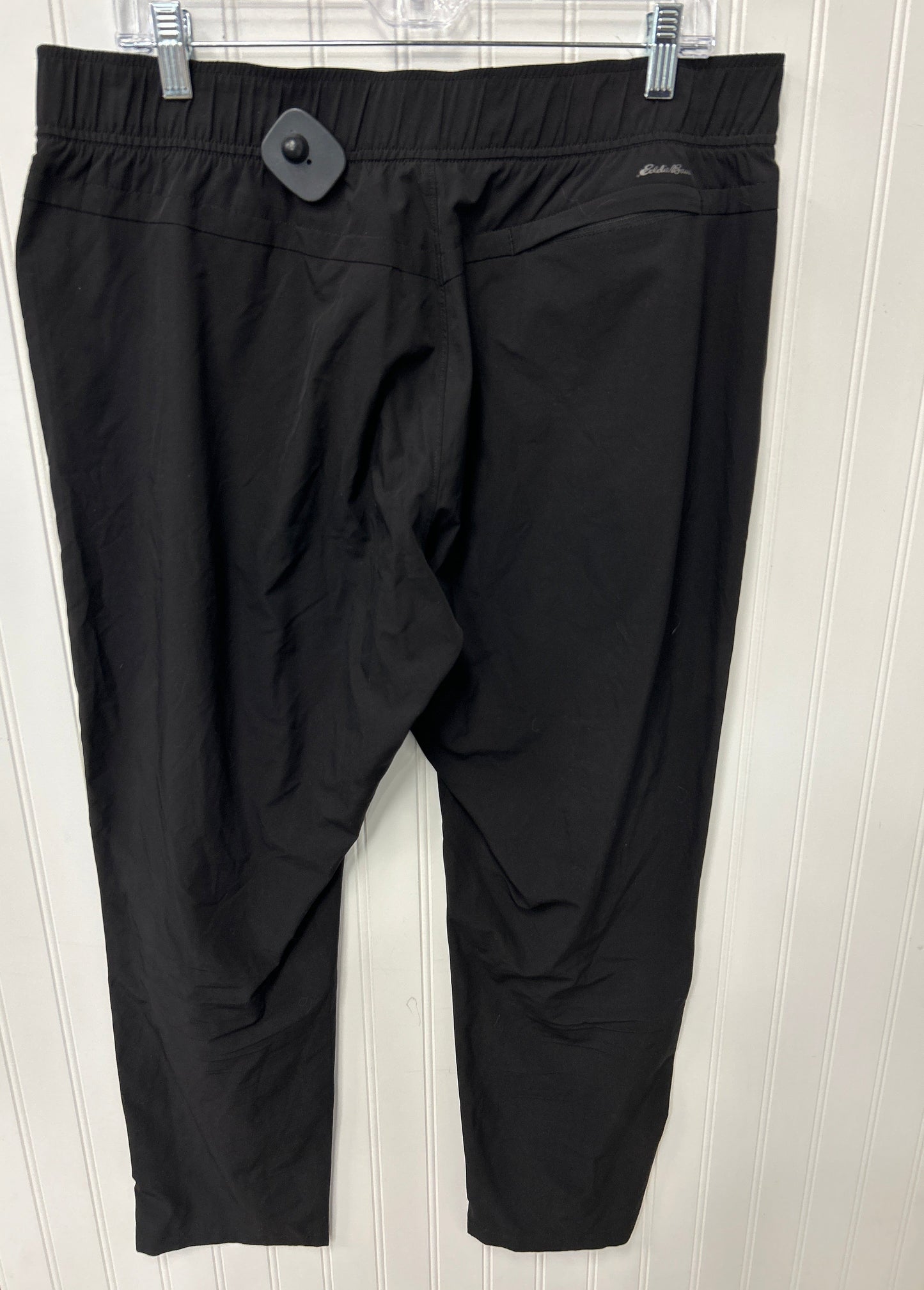 Athletic Pants By Eddie Bauer In Black, Size:L