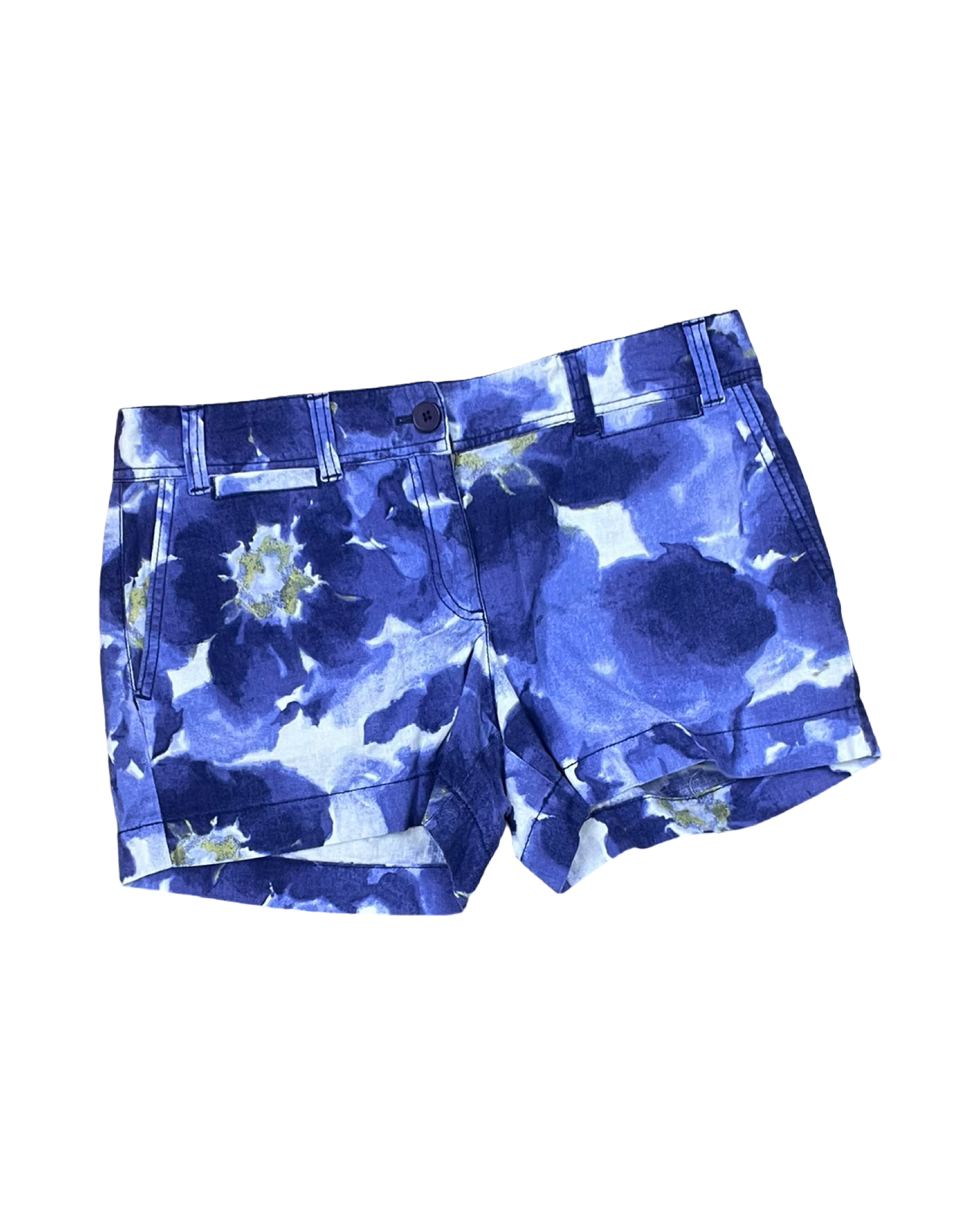 Shorts By Loft In Blue, Size:6