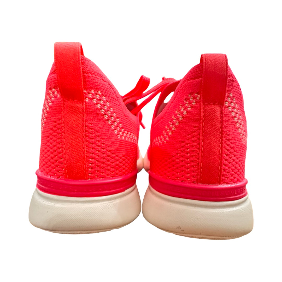 Shoes Designer By Apl In Pink, Size:7.5