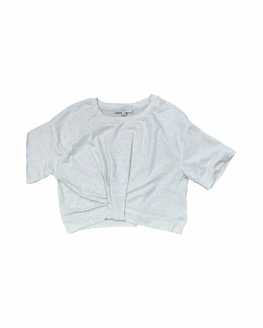 Top Ss By Loft In Cream, Size:L