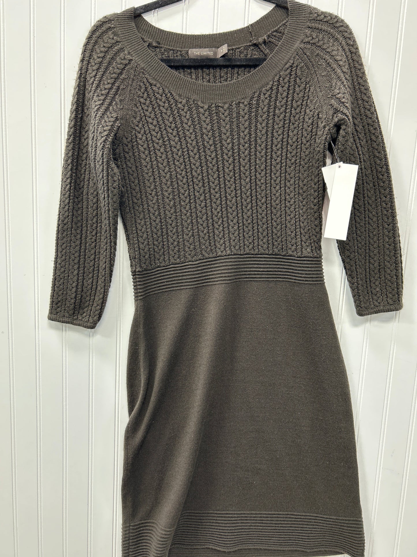 Dress Sweater By Limited In Black, Size:M