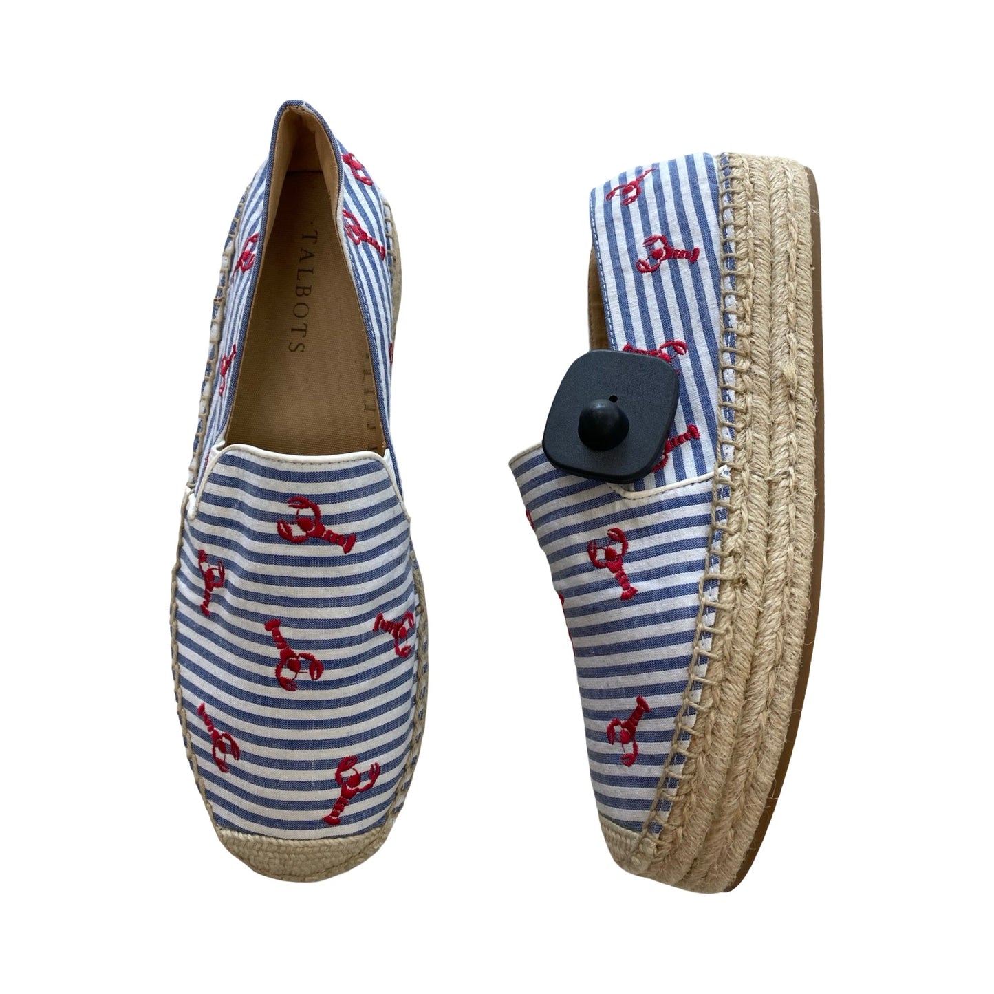 Shoes Flats By Talbots In Striped Pattern, Size:8