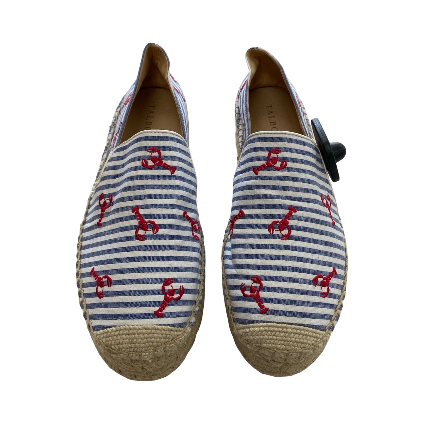 Shoes Flats By Talbots In Striped Pattern, Size:8