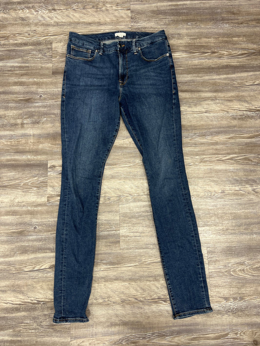 Blue Denim Jeans Designer Good American, Size 14