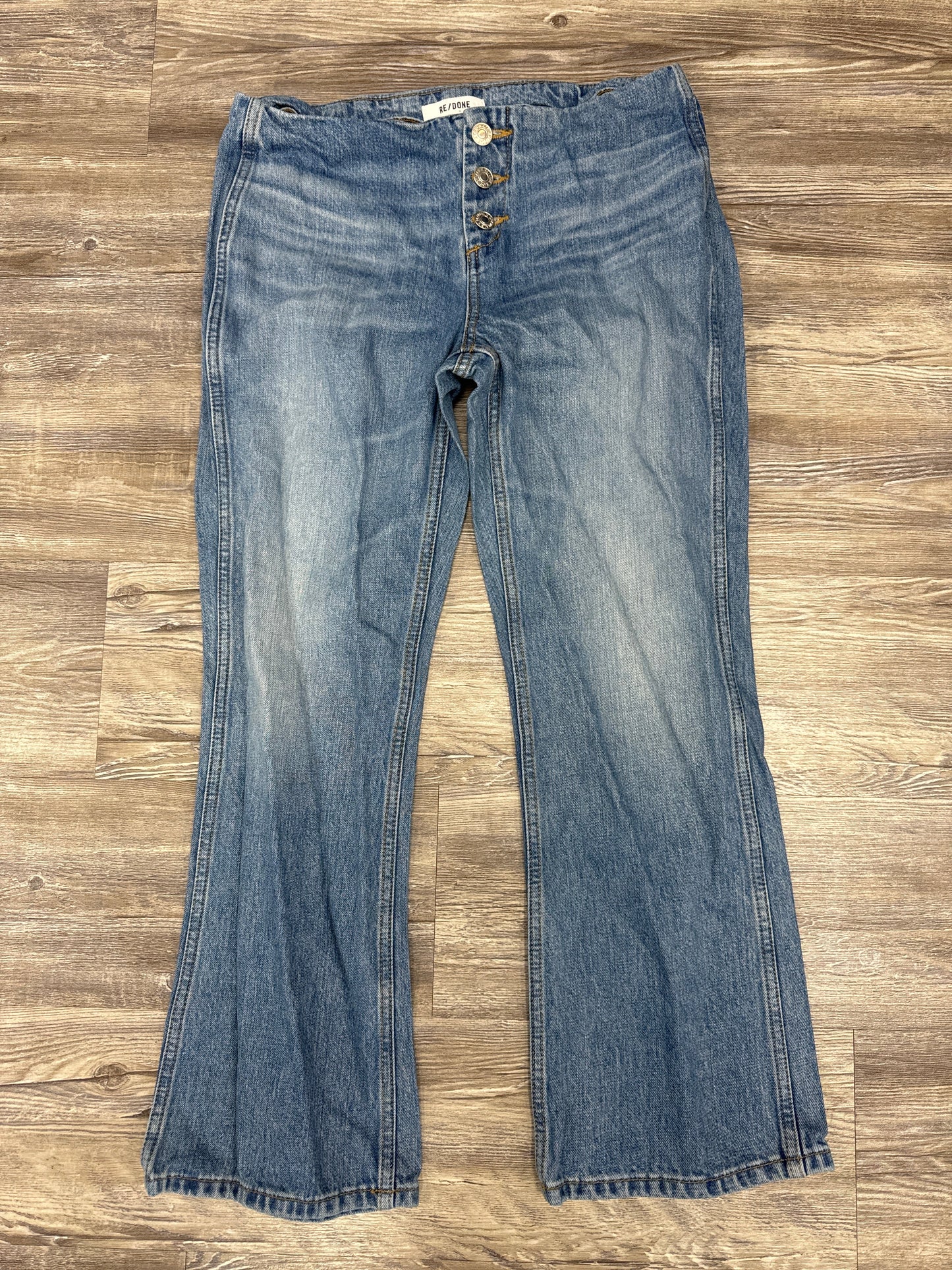 Jeans Designer By Re/Done In Blue Denim, Size: 4