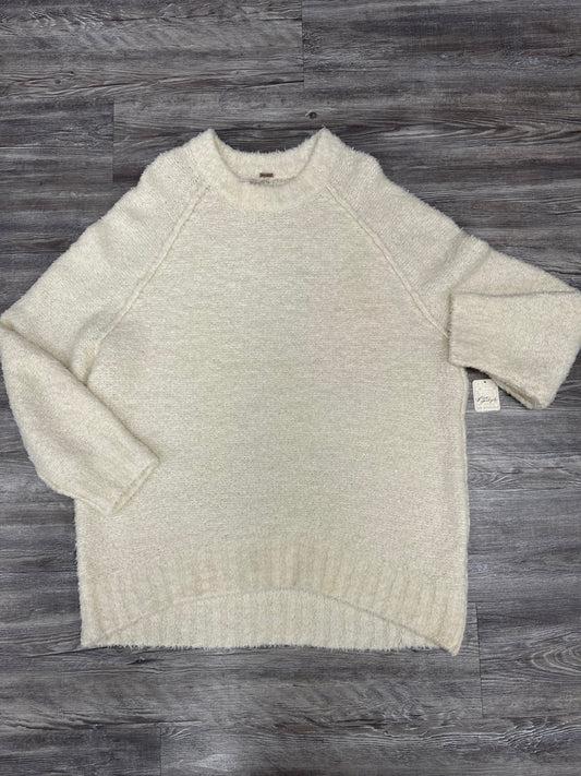 Sweater By Free People In Cream, Size: M