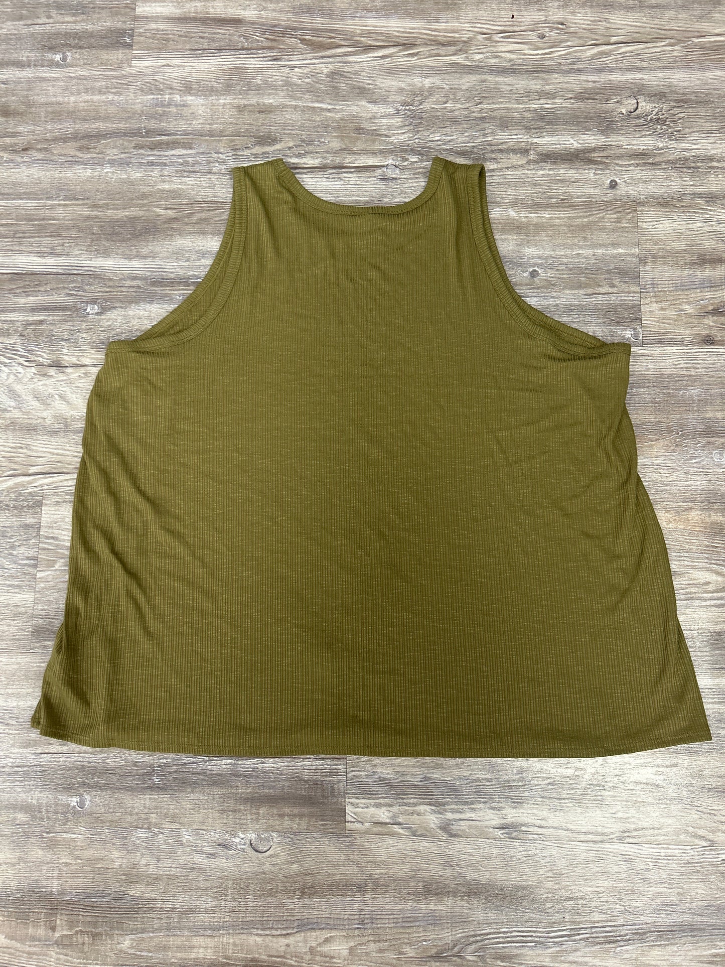 Top Sleeveless By Old Navy In Green, Size: Xxl