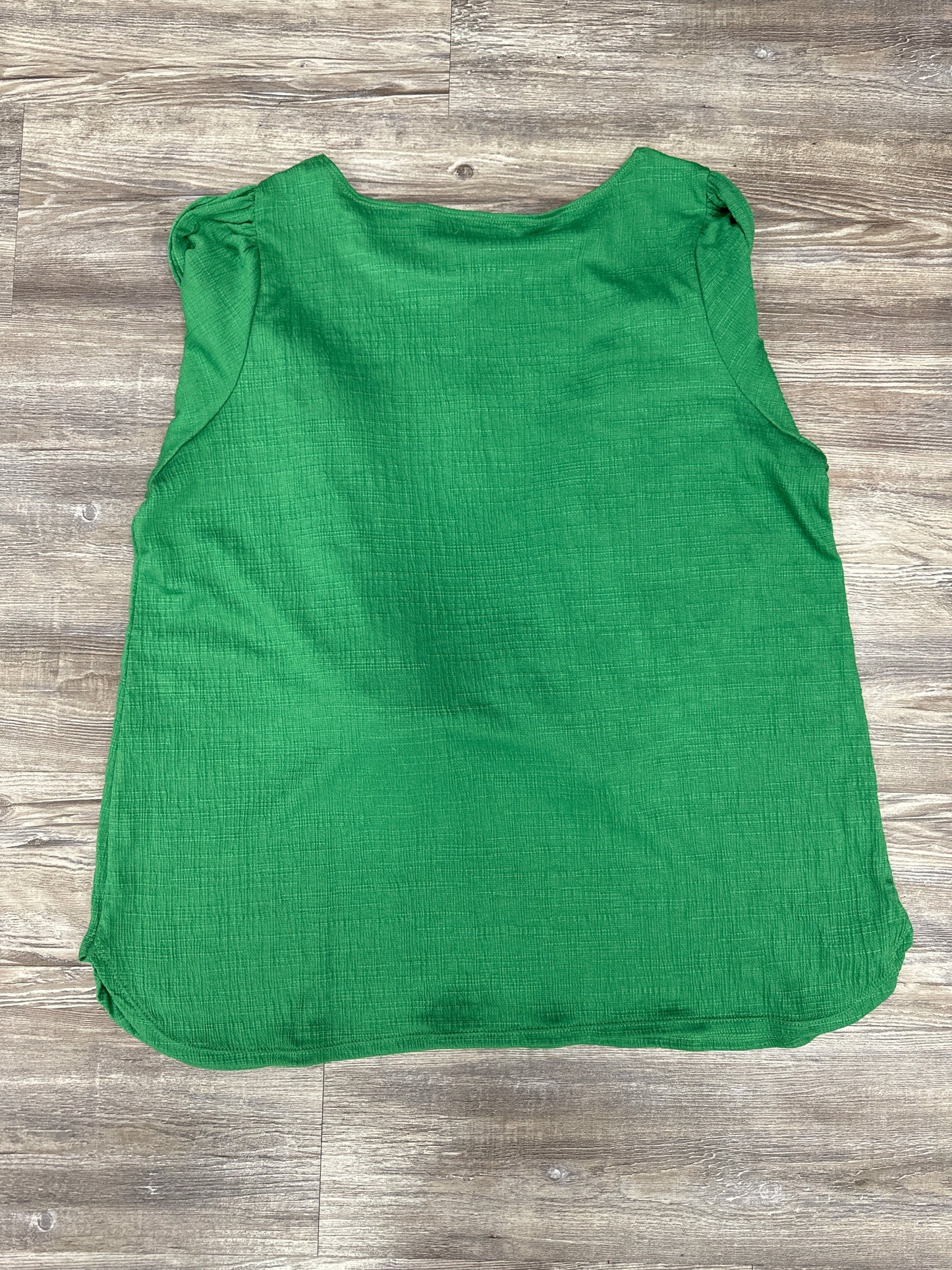 Top Long Sleeve By Max Studio In Green, Size: 1x