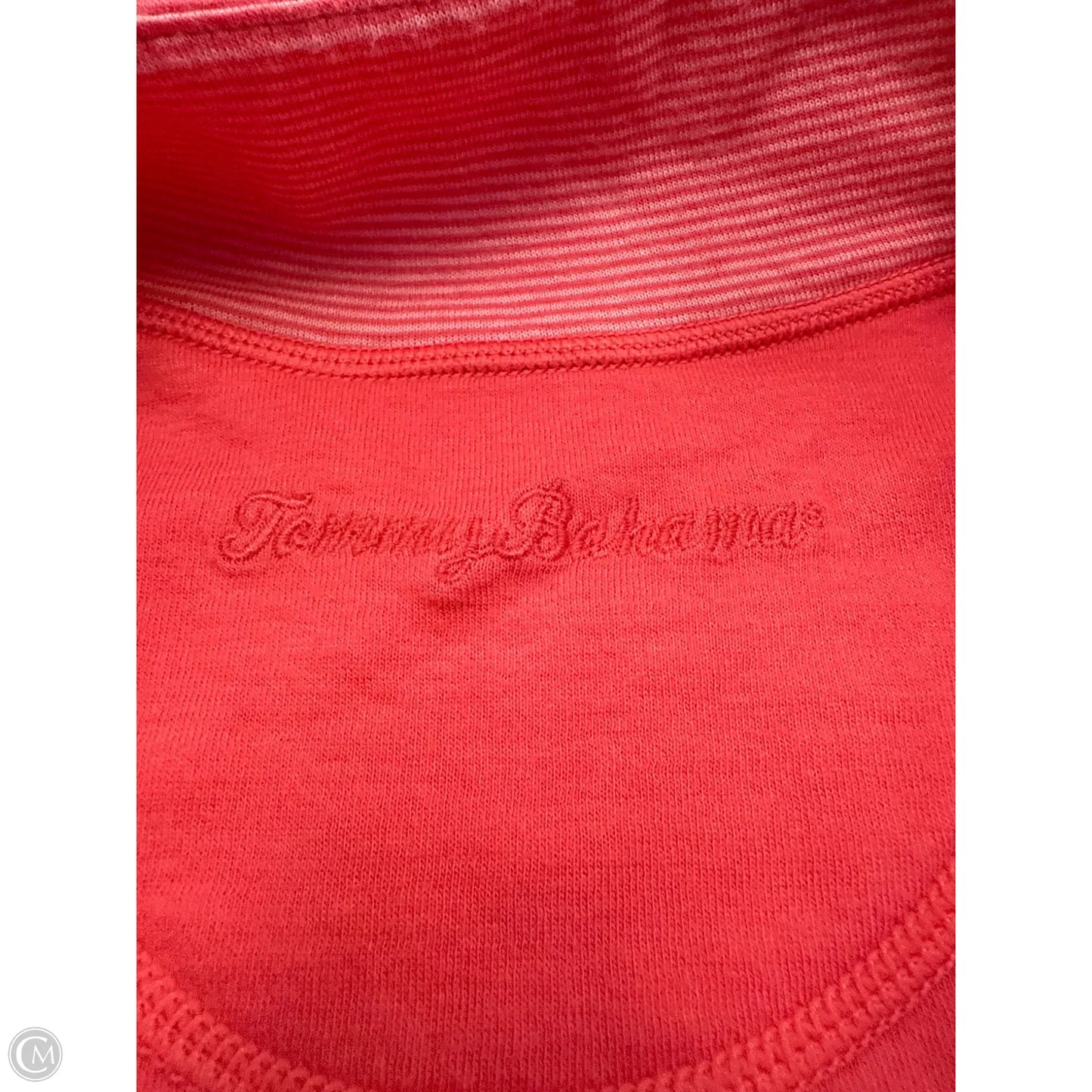 Sweatshirt Collar By Tommy Bahama In Pink, Size: Xl