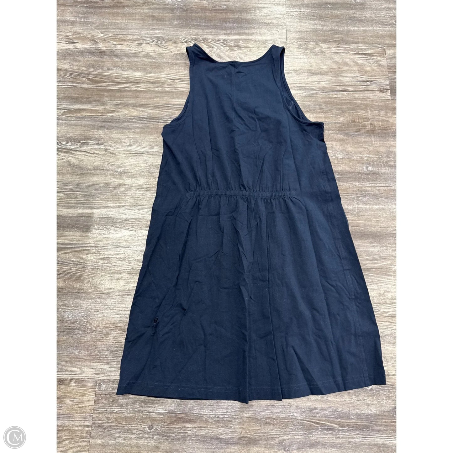 Athletic Dress By Lululemon In Navy, Size: L