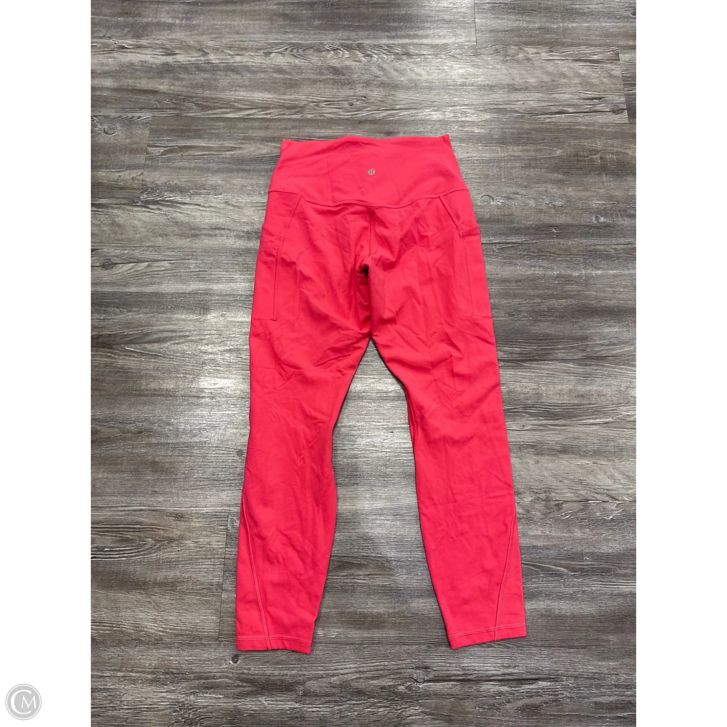 Athletic Leggings By Lululemon In Pink, Size: 8