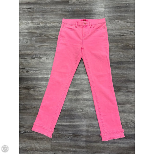 Jeans Designer By Lilly Pulitzer In Pink, Size: 8