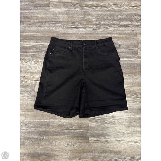 Shorts By Judy Blue In Black Denim, Size: 1x