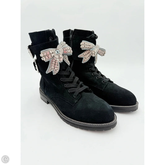 Boots Designer By Kurt Geiger In Black, Size: 8.5