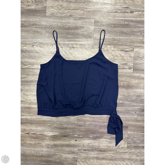 Top Sleeveless By Lilly Pulitzer In Navy, Size: Xl