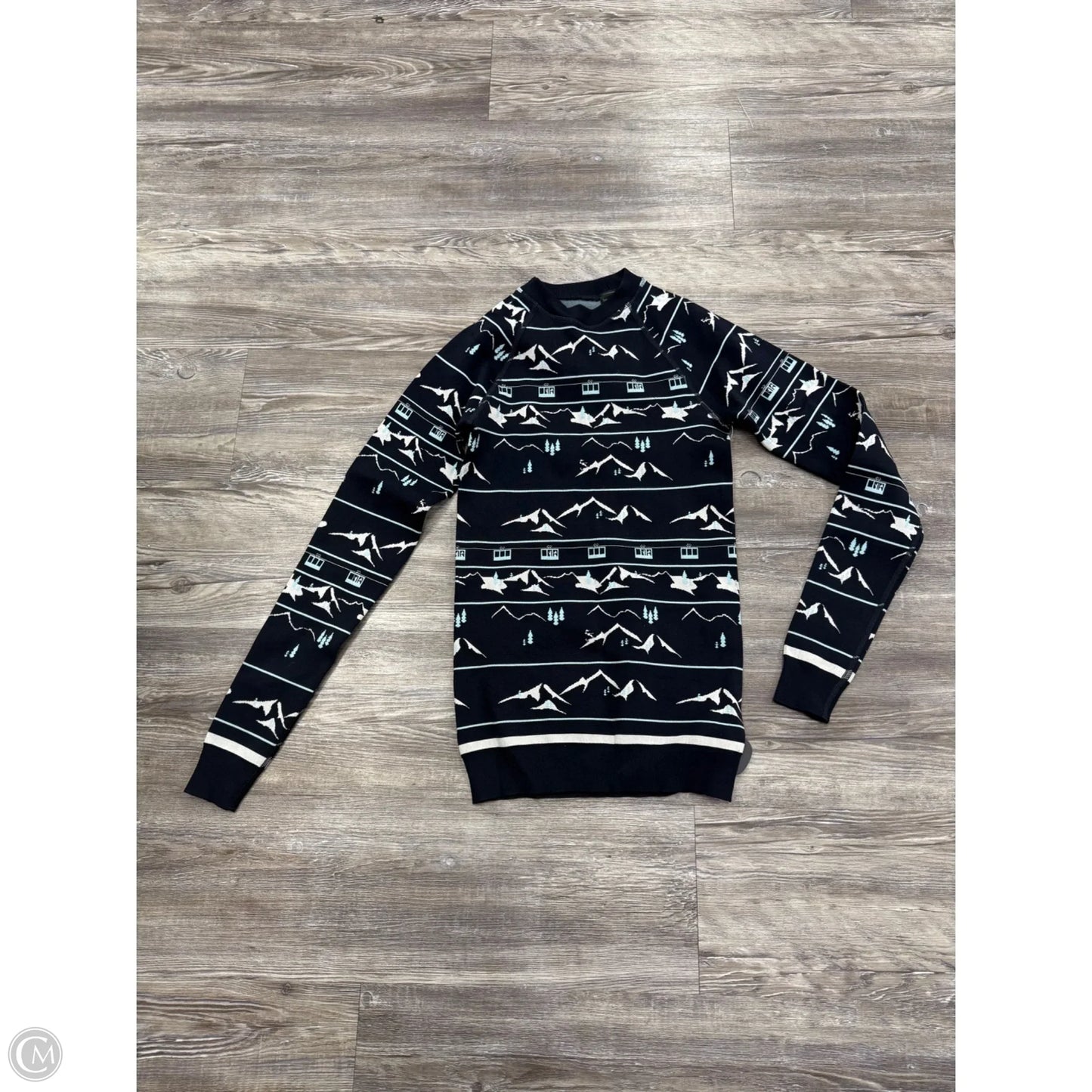 Athletic Top Long Sleeve Crewneck By Sweaty Betty In Blue, Size: Xs