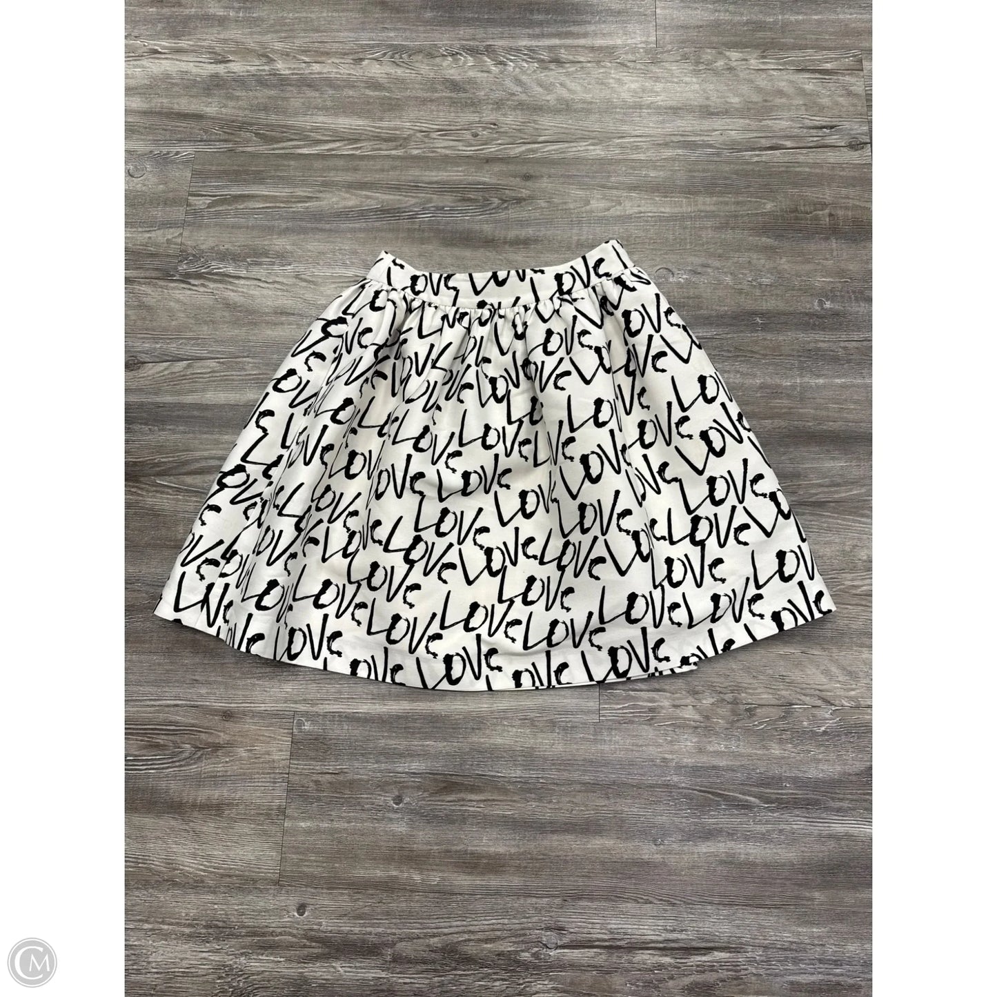 Skirt Designer By Kate Spade In White, Size: 0