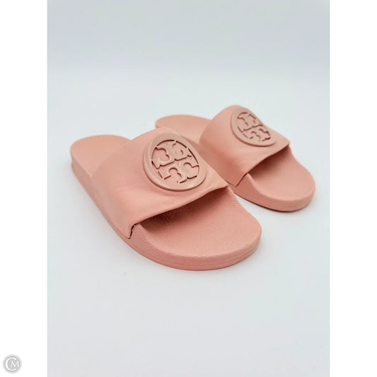 Sandals Designer By Tory Burch In Pink, Size: 6