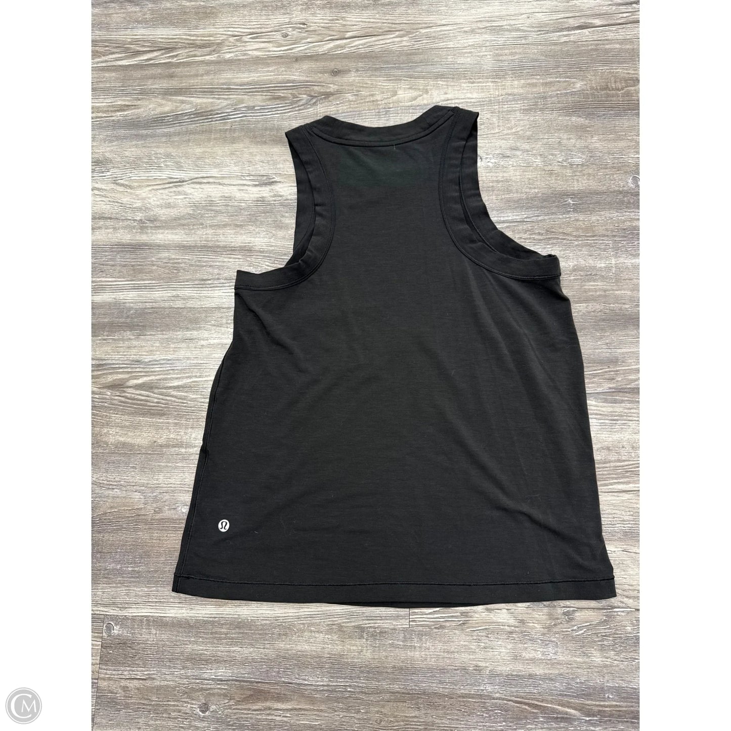 Athletic Tank Top By Lululemon In Black, Size: M