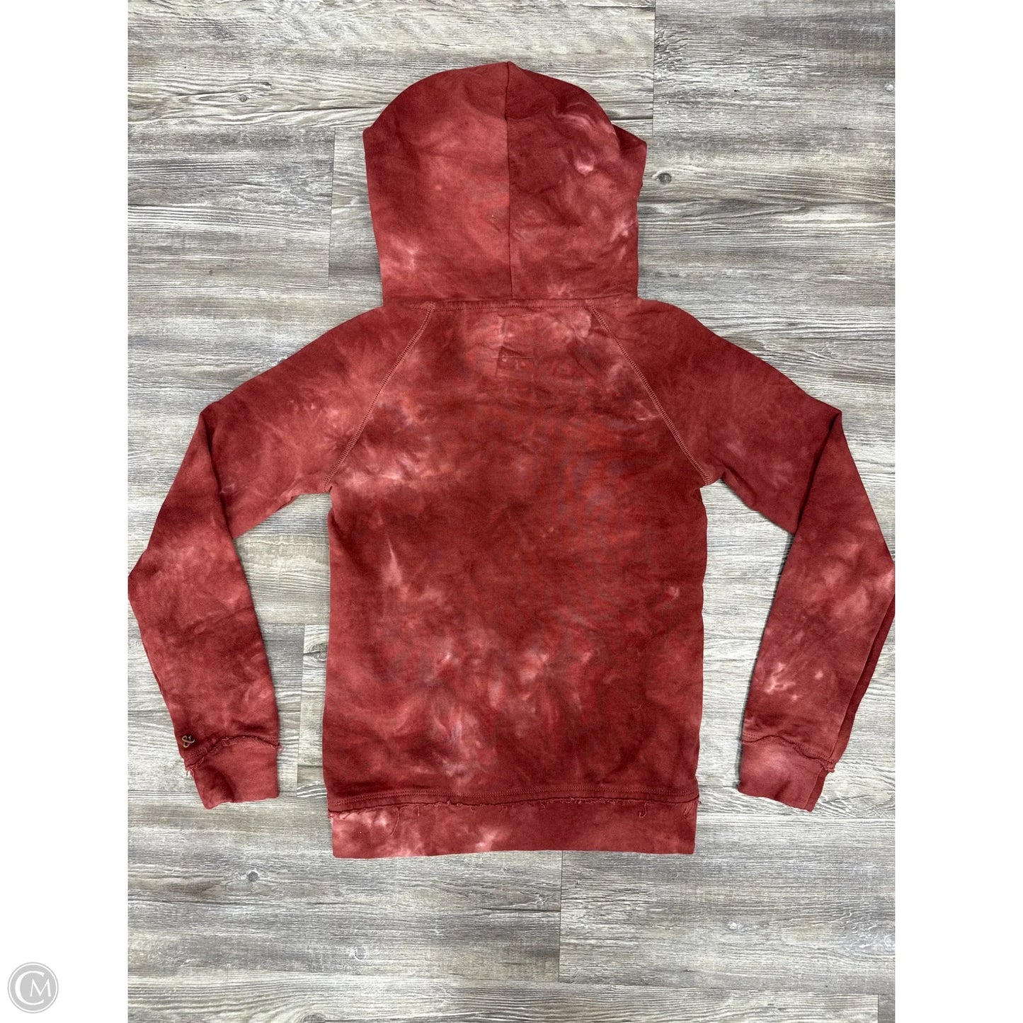 Sweatshirt Hoodie By Cmc In Red, Size: S