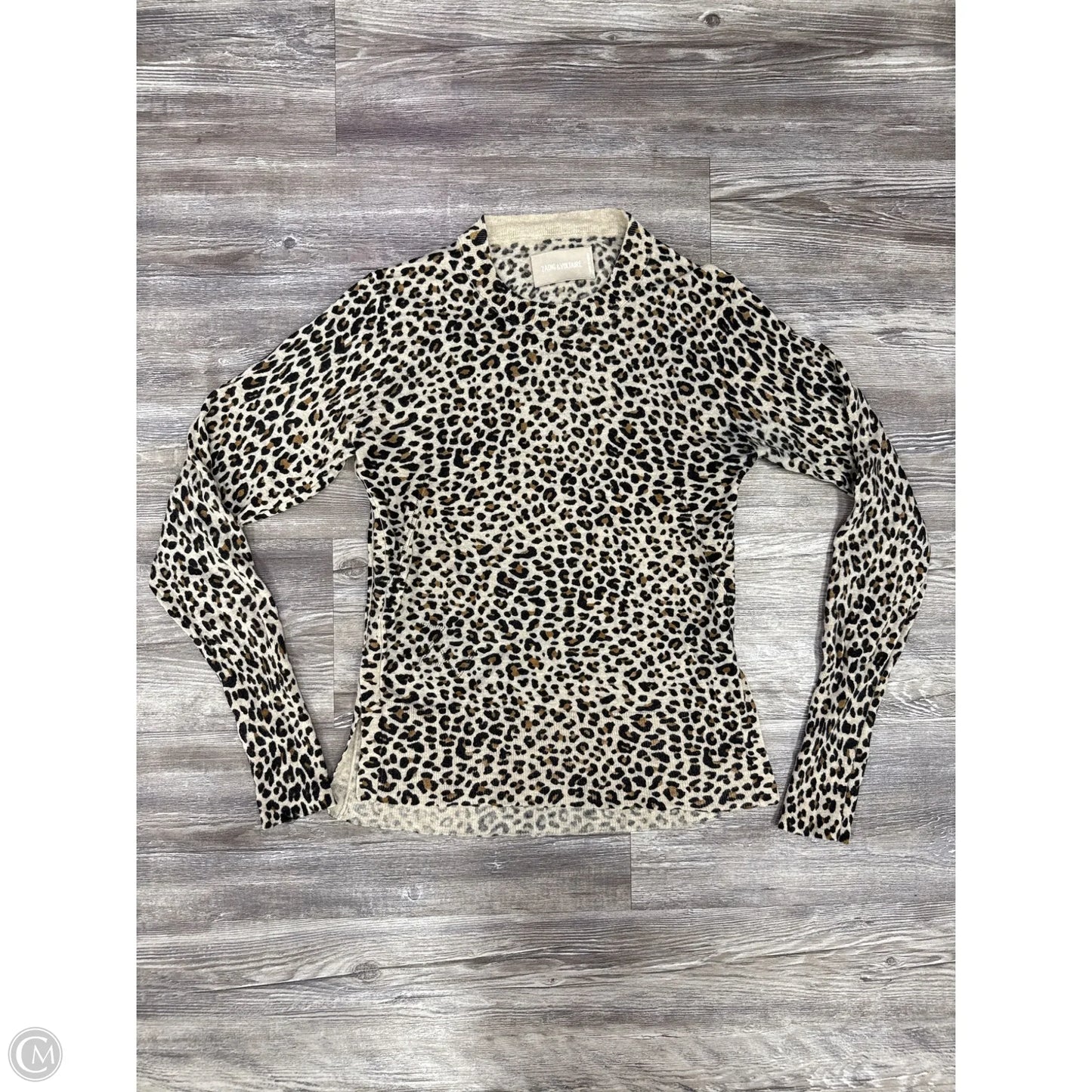 Sweater By Zadig And Voltaire In Animal Print, Size: Xs