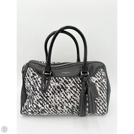 Handbag Designer By Coach, Size: Medium