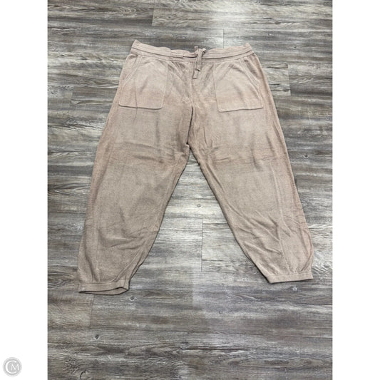 Pants Lounge By Barefoot Dreams In Taupe, Size: 2x