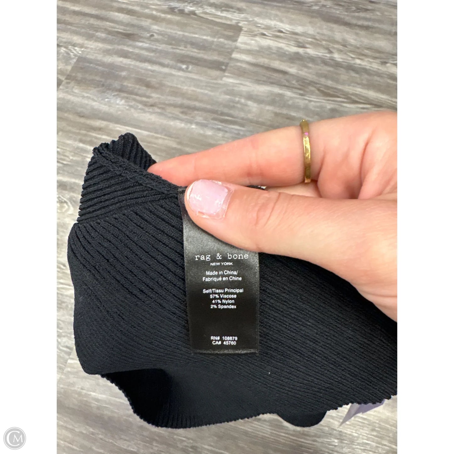 Top Sleeveless By Rag And Bone In Black, Size: Xs