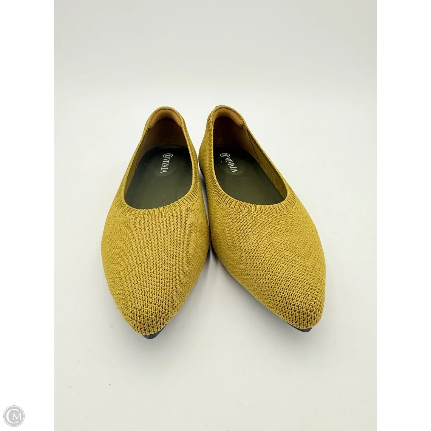 Shoes Flats By Vivaia In Green, Size: 5.5