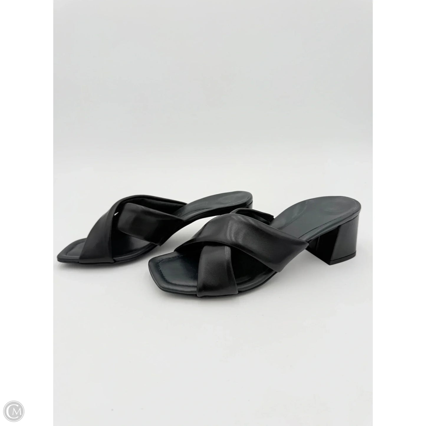 Sandals Heels Block By Paul Green In Black, Size: 6